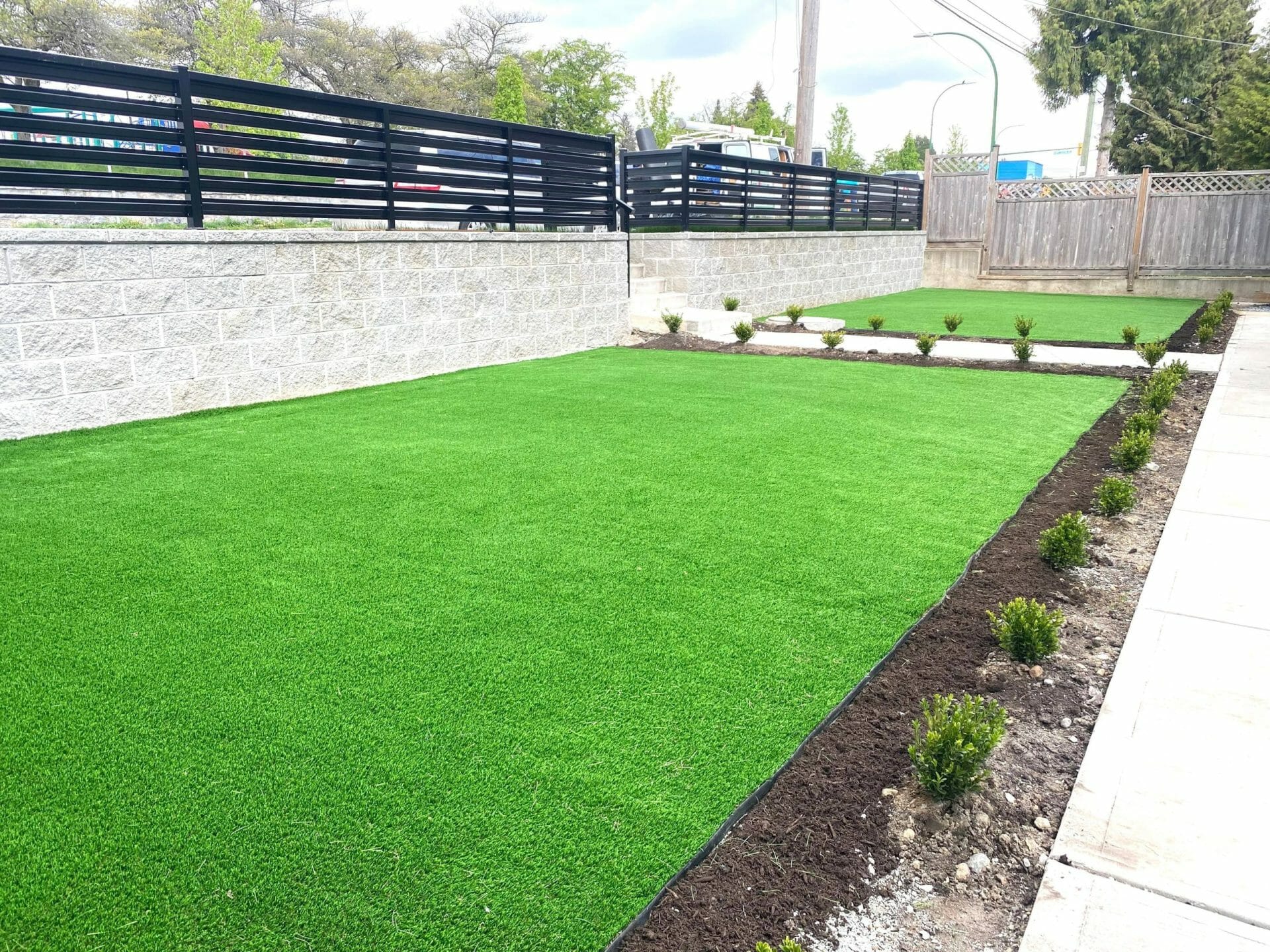 Burnaby synthetic Turf installation